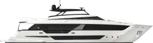 Profilo laterale Ferretti Yachts 1000